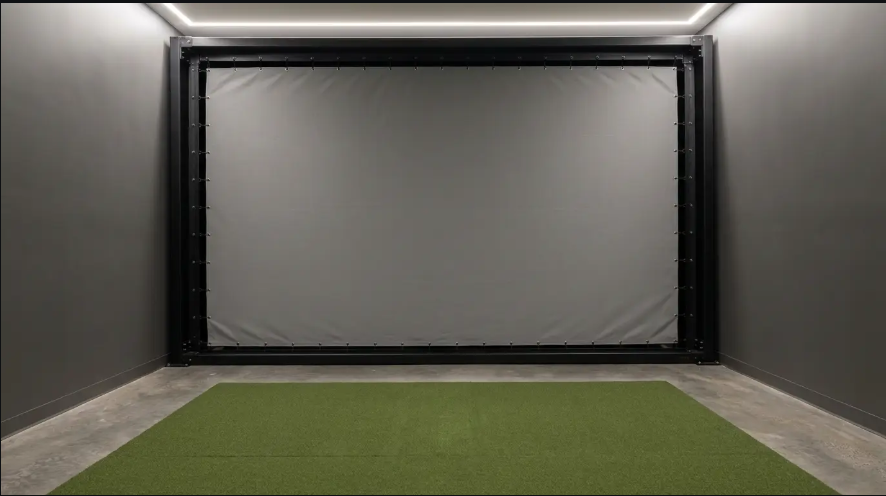 Elite Grey Triple Layer Golf Impact Screen - 10' x 14'